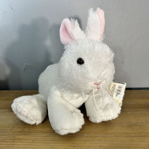 Small Pets | Webkinz Baby White Rabbit Plush Stuffed Animal Ganz Bunny ...